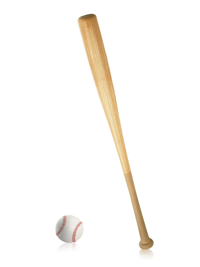 baseballová pálka dřevěná
