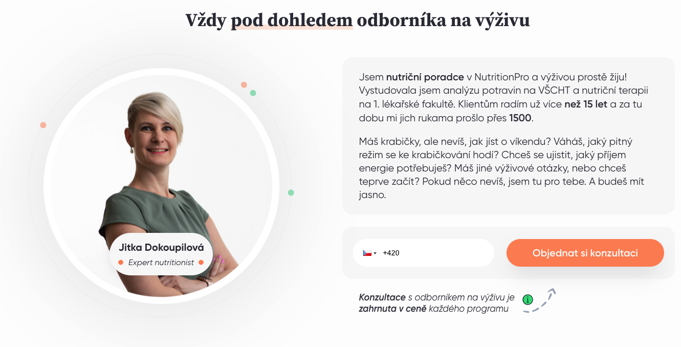 Jitka Dokoupilová nutritionpro